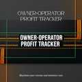 Owner-Operator Profit Tracker cover — Snatched Schedule